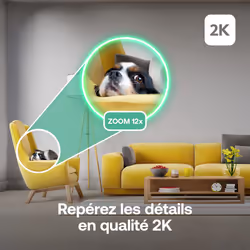 Arlo Essential Caméra de sécurité intérieure 3 2K Pan-Tilt-Zoom, pack de 2 - Vue supplémentaire 8