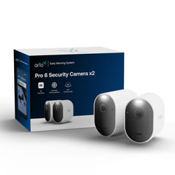 Arlo Pro Caméra de Sécurité 6 2K+, kit de 2