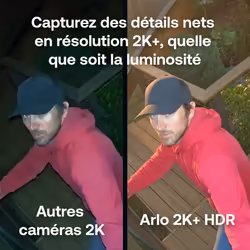 Arlo Pro Caméra de Sécurité 6 2K+, kit de 3 - Vue supplémentaire 4