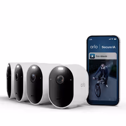 Arlo Pro Caméra de Sécurité 6 2K+, kit de 4 - Vue supplémentaire 3