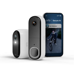 Arlo Essential E3 OUTDOOR 2K + DOORBELL HD 1440 x 2560 pixels Plafond/mur