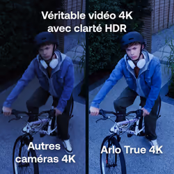 Arlo Ultra Caméra de sécurité 3 4K, kit de 2 caméras avec panneau solaire - Vue supplémentaire 3