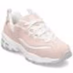 Baskets SKECHERS DLITES-BIGGEST FAN Rose/Blanc - 80587L/LPKW