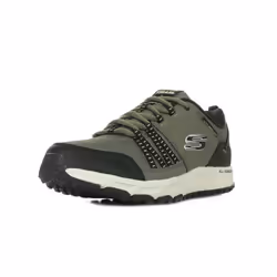 Chaussures de Randonnée - Skechers - Escape Plan - Homme - Vert olive - Lacets