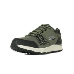 Chaussures de Randonnée - SKECHERS - Escape Plan - Vert olive - Synthétique - Lacets