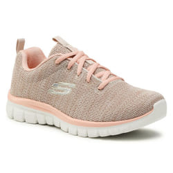 Sports Shoes Graceful-Twisted Mesh Beige