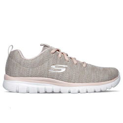Sports Shoes Graceful-Twisted Mesh Beige