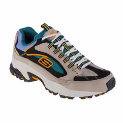 Skechers Stamina-Cutback 51286-WMLT Homme Blanc sneakers