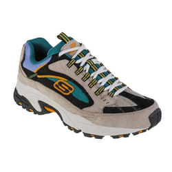 Skechers Stamina-Cutback 51286-WMLT Homme Blanc sneakers