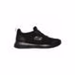 Baskets de sport - SKECHERS - Squad Sr - Femme - Noir - Talon plat - Fermeture lacets