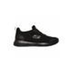 Baskets de sport - SKECHERS - Squad Sr - Femme - Noir - Talon plat - Fermeture lacets