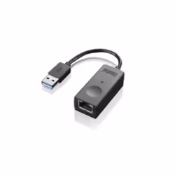 Lenovo 4X90S91830, Avec fil, USB, Ethernet, 1000 Mbit/s, Noir