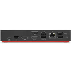 Lenovo 40AS0090IT station d'accueil Avec fil USB 3.2 Gen 1 (3.1 Gen 1) Type-C Noir