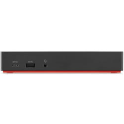 Lenovo 40AS0090DK station d'accueil Avec fil USB 3.2 Gen 1 (3.1 Gen 1) Type-C Noir