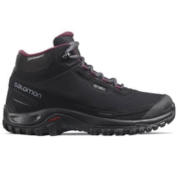 Chaussures de Running Salomon Shelter Climasalomon Waterproof pour Femme Noir