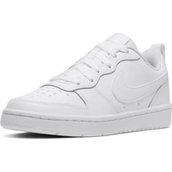Basket - Nike - COURT BOROUGH LOW 2 - Blanc - Cuir - Junior