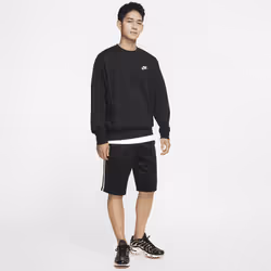 Haut en molleton Nike Sportswear Club pour Homme - Noir - Vue supplémentaire 4