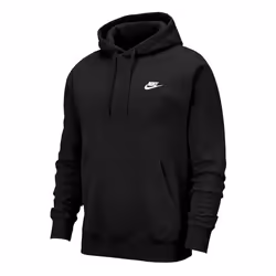 Sweatshirt Homme - NIKE - Sportswear Club Fleece - Col capuche - Manches longues - Noir