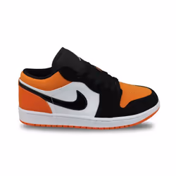 Basket Air Jordan 1 Low Shattered Back Board - NIKE - 553558-128 - Cuir - Homme - Lacets