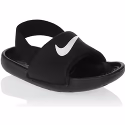 NIKE Mules Kawa Slide Noir/Blanc Enfant