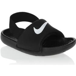 NIKE Mules Kawa Slide Noir/Blanc Enfant