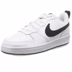 Baskets - NIKE - Court Borough Low 2 - Blanc - Noir