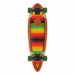 Longboard Santa Cruz Serape Dot Pintail - Skateboard - Mixte - 9.20 x 33.00