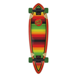 Longboard Santa Cruz Serape Dot Pintail - Skateboard - Mixte - 9.20 x 33.00