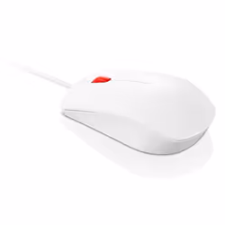 Lenovo 4Y50T44377, Ambidextre, Optique, USB Type-A, 1600 DPI, Blanc