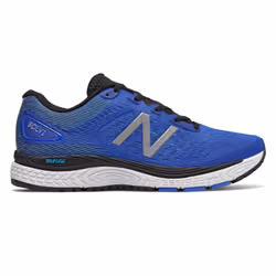New Balance MSOLVLC2, Course, Mâle, Adulte, Noir, Bleu, Blanc, EUE, Motif