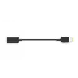 Lenovo 4X90U45346 câble USB 0,018 m USB-C Slim-tip Noir