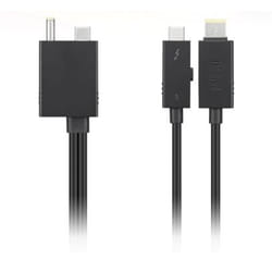 Lenovo 4X90U90616 adaptateur graphique USB Noir