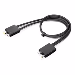 Lenovo 4X90U90616 adaptateur graphique USB Noir - Vue supplémentaire 4