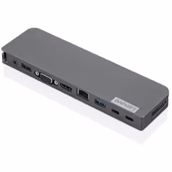 Lenovo 40AU0065UK station d'accueil Avec fil USB 3.2 Gen 1 (3.1 Gen 1) Type-C Noir