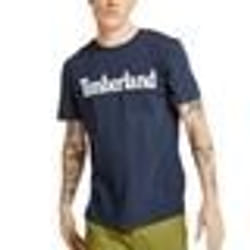 Tee-shirt Timberland - Bleu marine - Col arrondi - Coton - Manches courtes