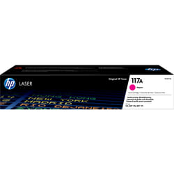 HP Cartouche de toner laser authentique 117A, magenta