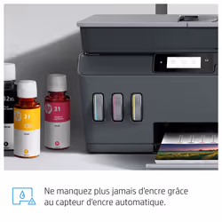HP Smart Tank Plus 570 Imprimante Multifonction Jet d'Encre Couleur Wi-Fi Noir - Vue supplémentaire 12