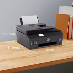 HP Smart Tank Plus 570 Imprimante Multifonction Jet d'Encre Couleur Wi-Fi Noir - Vue supplémentaire 9