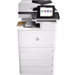 HP Color LaserJet Enterprise Flow Imprimante multifonction M776z, Impression, copie, numérisation et fax, Impression sur faça ...