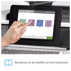 HP Color LaserJet Enterprise Flow Imprimante multifonction M776z, Impression, copie, numérisation et fax, Impression sur façade par port USB - Vue supplémentaire 12