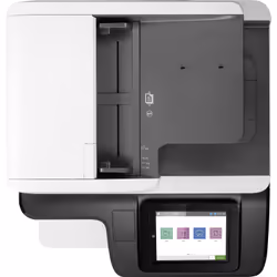 HP Color LaserJet Enterprise Flow Imprimante multifonction M776z, Impression, copie, numérisation et fax, Impression sur façade par port USB - Vue supplémentaire 4