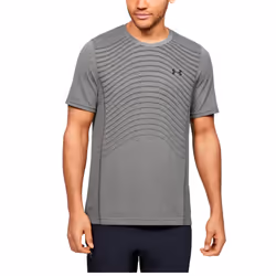 Under Armour Seamless Wave Tee-shirt Encolure torsadée Manche courte Nylon, Polyester