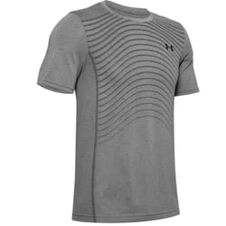 Under Armour Seamless Wave Tee-shirt Encolure torsadée Manche courte Nylon, Polyester