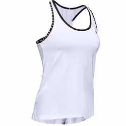 Under Armour Knockout, Débardeur, Adulte, Femelle, Noir, Blanc, S, SML