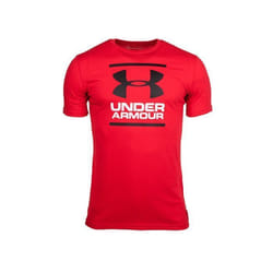 Tee shirt coton à gros logo  -  Under armour - Homme