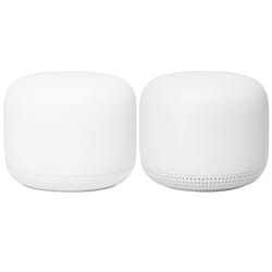 Google Nest Wifi routeur sans fil Gigabit Ethernet Bi-bande (2,4 GHz / 5 GHz) Blanc