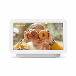 Google Nest Hub (Gen 2), Google Assistant, Rectangle, Blanc, Chalk, Android, iOS, 17,8 cm (7")