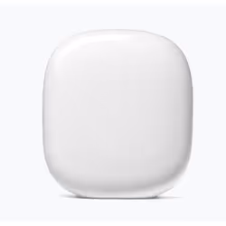 Google Nest Wifi Pro 1-Pk, IEEE 802.11s, WPA3, 22,5 W, Table, Blanc, Interne