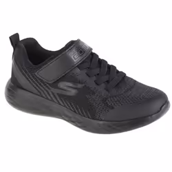 Skechers Go Run 600 - Baxtux 97858L-BBK pour un garçon Noir sneakers
