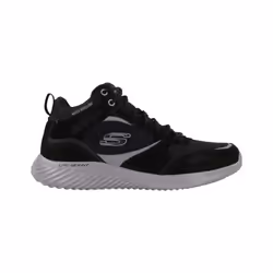 Basket Skechers Bounder Hyridge Noire - Homme - Cuir - Skechers - Noir - Boucle de serrage